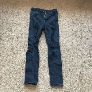Black skinny jeans